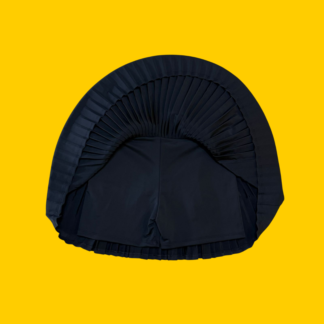 FALDA TABLEADA NEGRA UNITALLA KONG CLOTHING