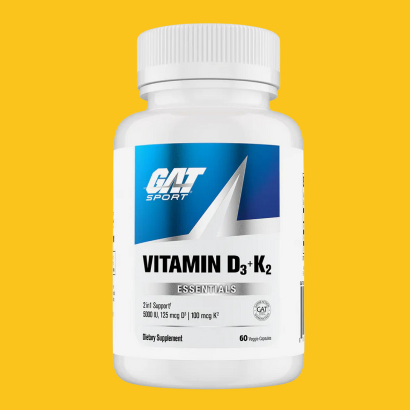 VITAMIN D3 + K2 60 CAPS GAT SPORTS