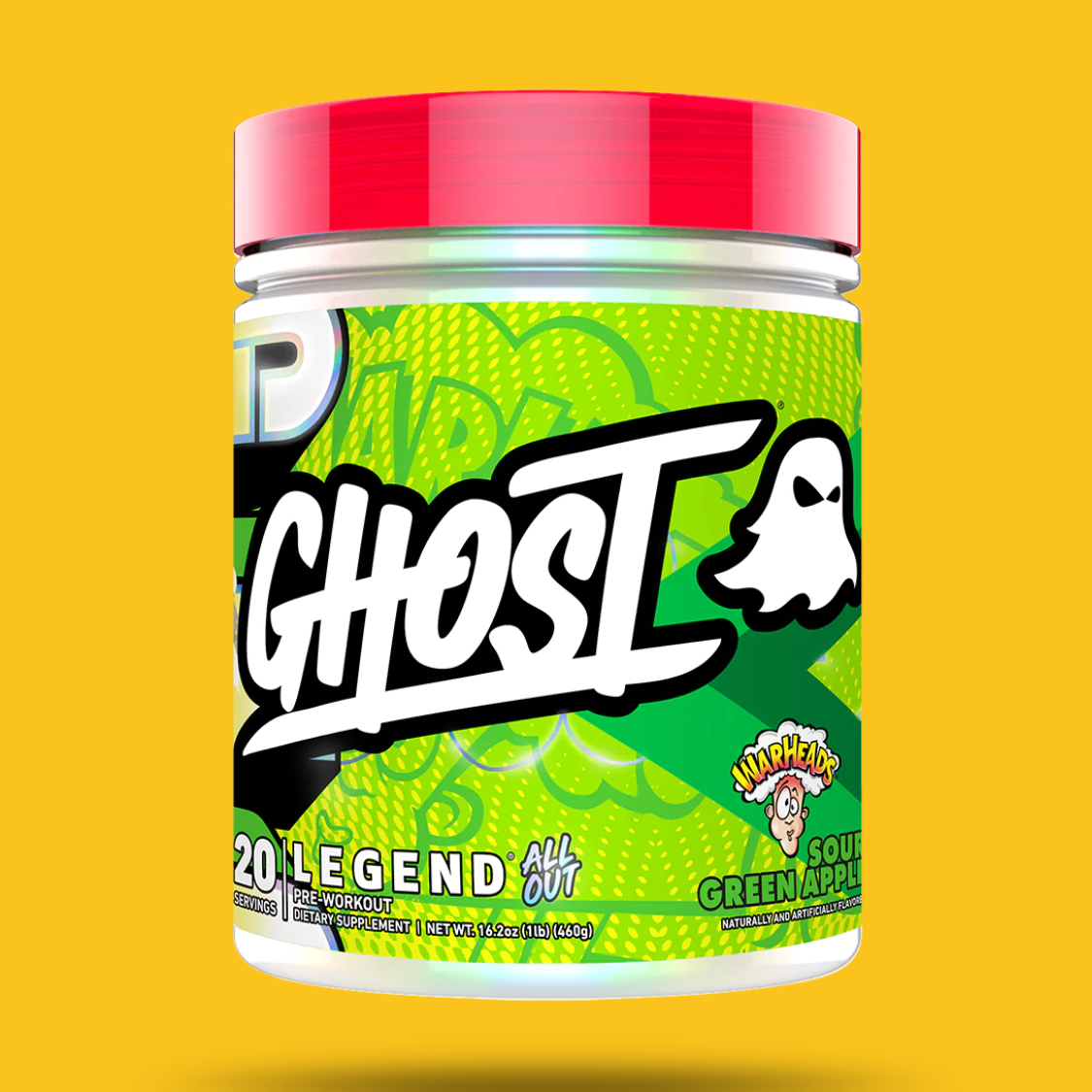GHOST LEGEND ALL OUT PRE WORKOUT 20 SERV GHOST LIFESTYLE