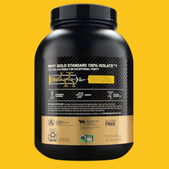 GOLD STANDARD 100% ISOLATE 3 LBS OPTIMUM NUTRITION - SDMsuplementos.com