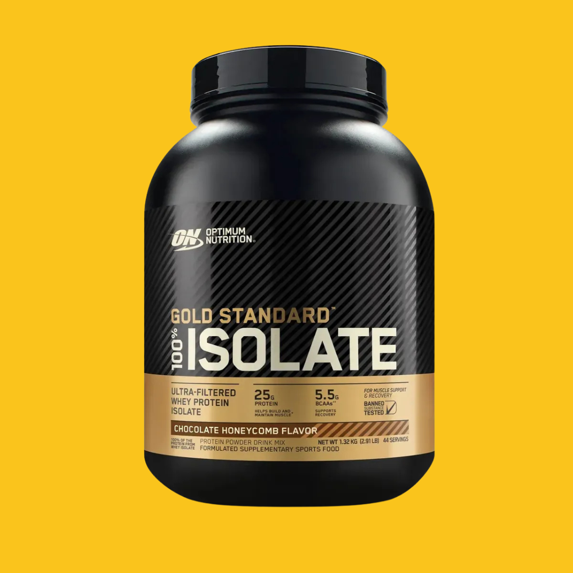 GOLD STANDARD 100% ISOLATE 3 LBS OPTIMUM NUTRITION - SDMsuplementos.com