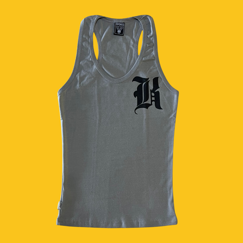 CAMISETA KONG AJUSTABLE LOGO KONG GRIS KONG CLOTHING