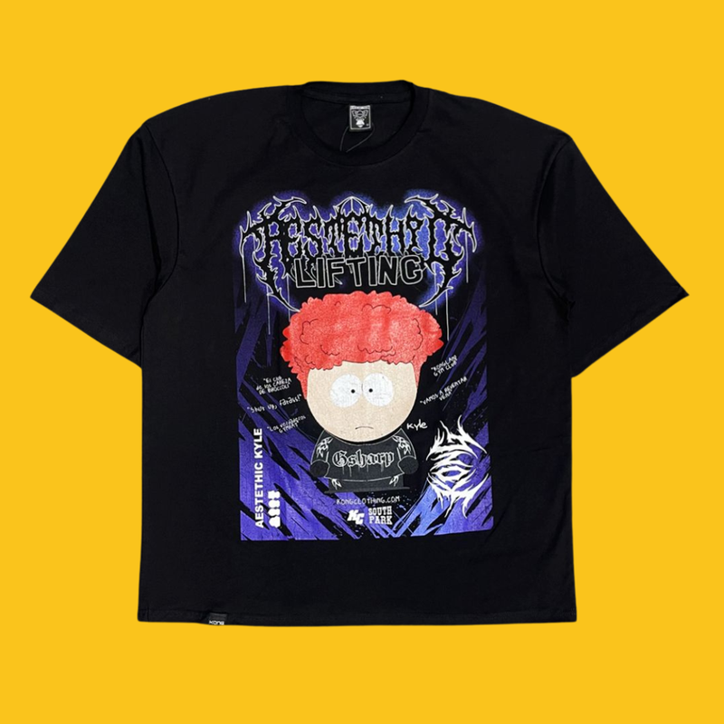 PLAYERA OVERSIZE KYLE RESTETH YLE LIFTING SOUTH PARK KONG CLOTHING