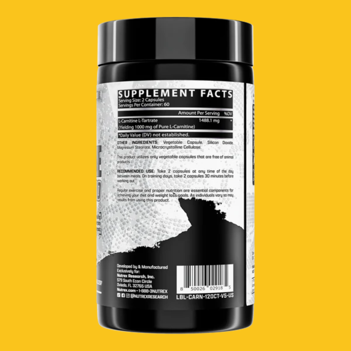 LIPO 6 CARNITINA 60 CAPS NUTREX