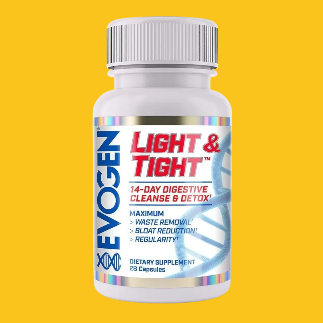 LIGHT & TIGHT DIGESTIVE CLEAN DETOX 14 DIAS  28 CAPSULAS EVOGEN