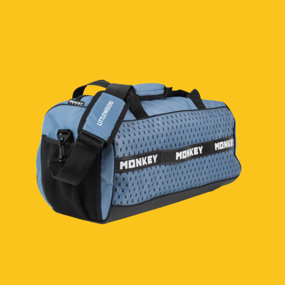 LITTLE WEEKEND AZUL CELESTE MALETA PARA GYM MONKEY POWER