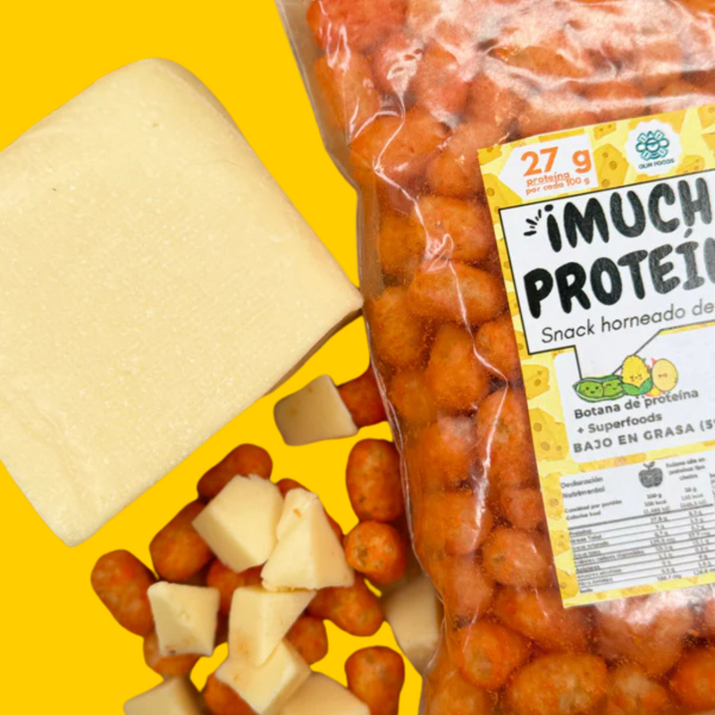 6 PACK SNACK HORNEADO DE PROTEINA 100 GMS MUCHA PROTEINA