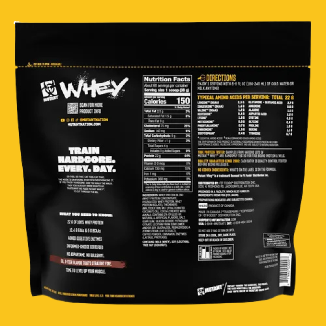 MUTANT WHEY 5 LBS