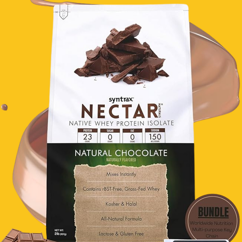 NECTAR NATURALS NATIVE WHEY PROTEIN ISOLATE 2 LBS SYNTRAX