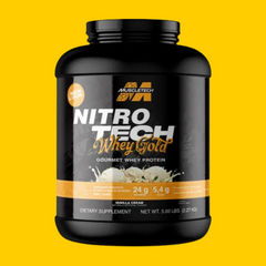 NITRO-TECH 100% WHEY GOLD 5.03 LBS MUSCLETECH - SDMsuplementos.com
