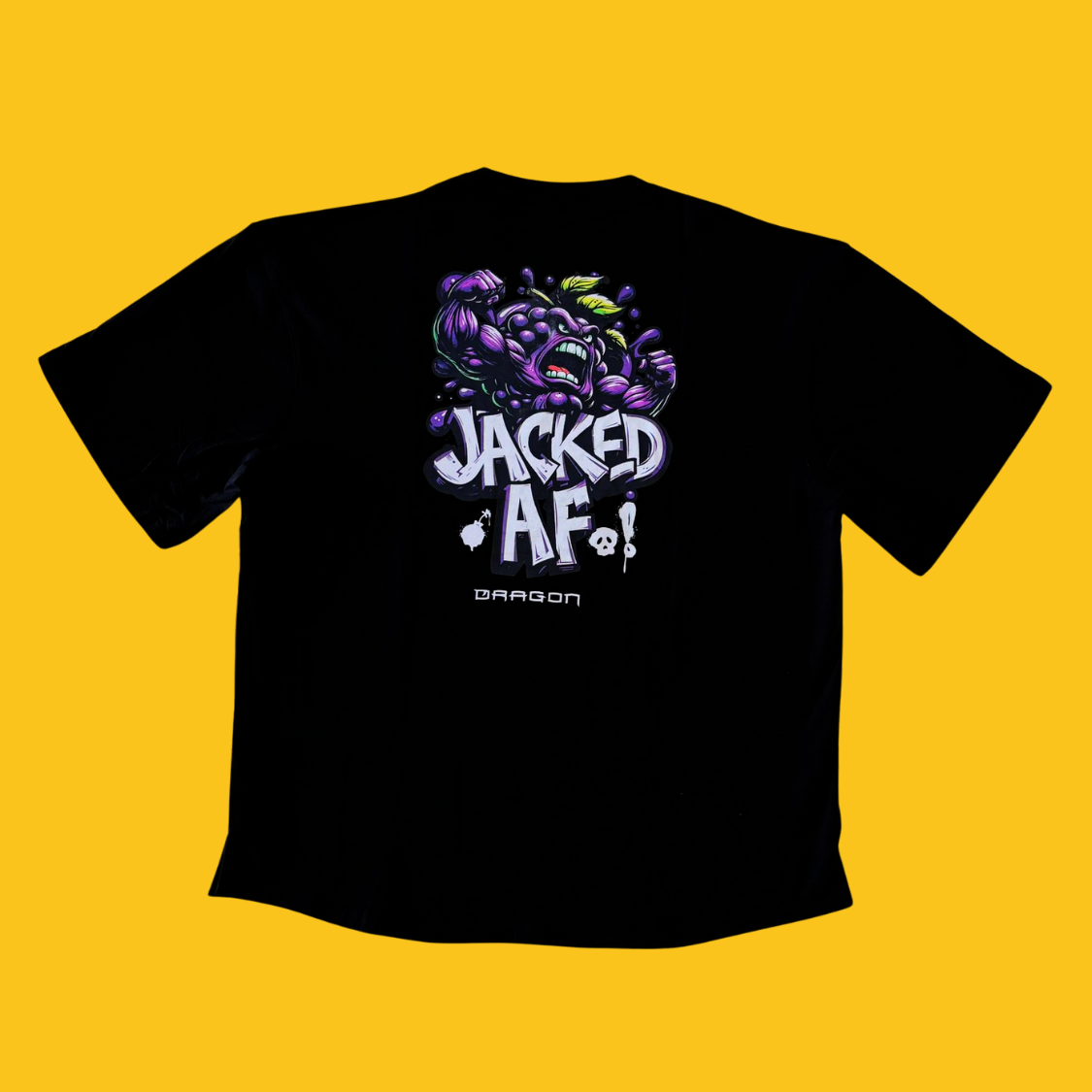 PLAYERA JACKED AF EDICION ESPECIAL 10 AÑOS DRAGON PHARMA