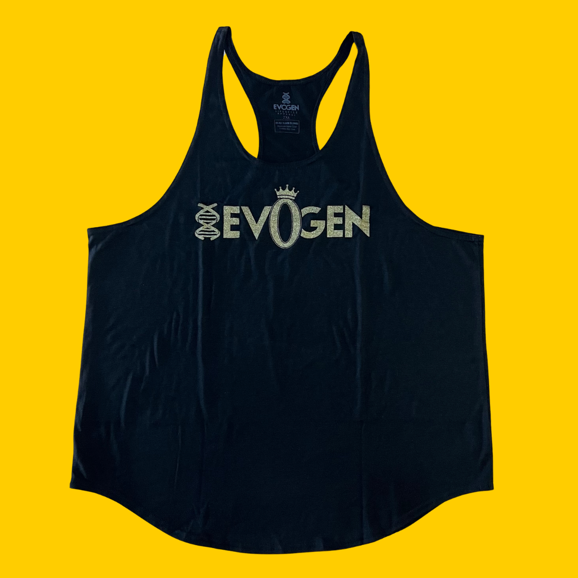 PLAYERA OLIMPICA EVOGEN OLYMPIA CROWN NEGRA