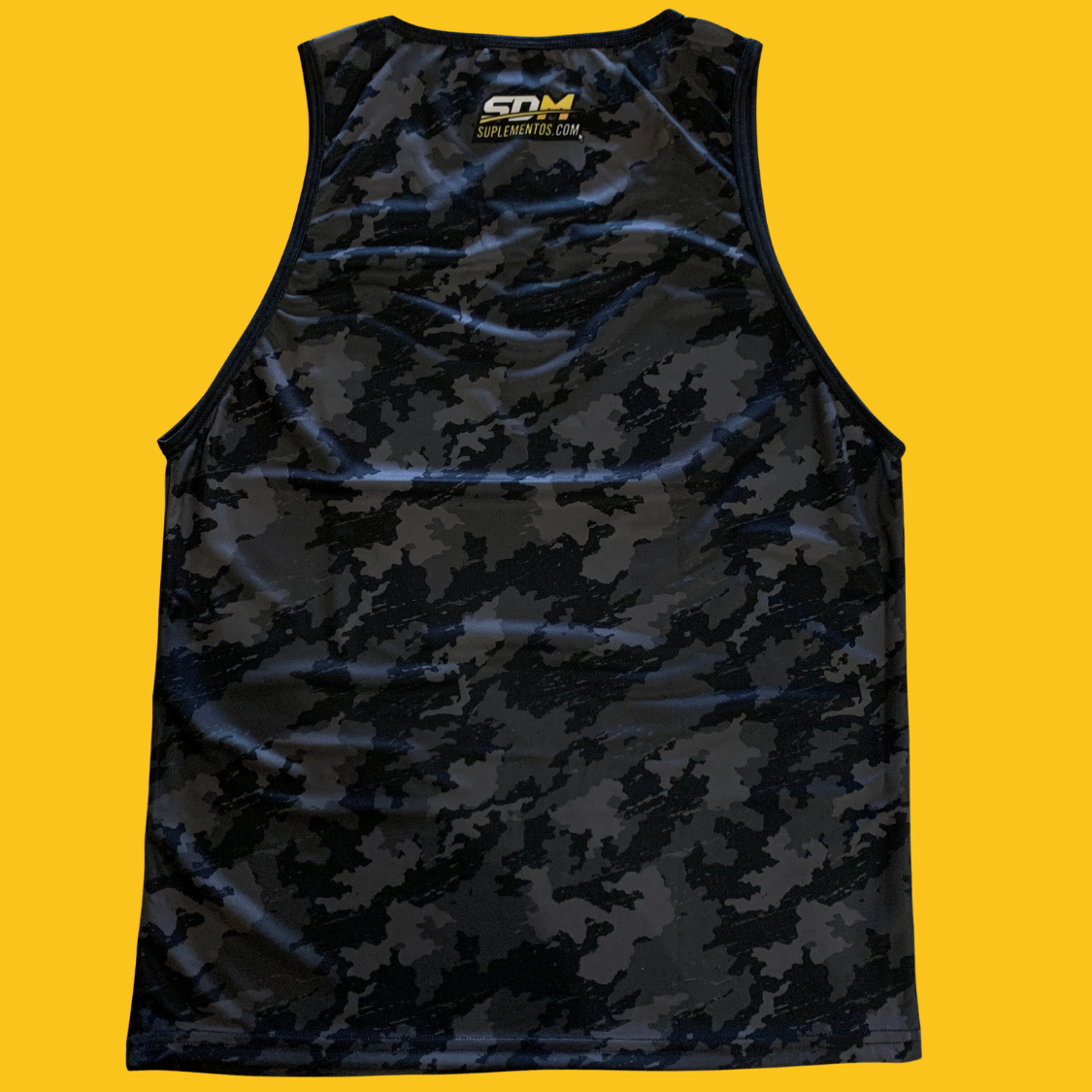 PLAYERA TANK TIRANTES BLACK CAMO SUBLIMADA SDMWEAR SDMsuplementos