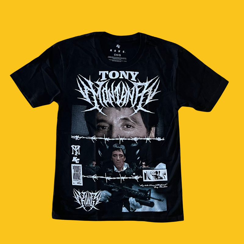 PLAYERA KONG TONY MONTANA MANGA CORTA KONG CLOTHING