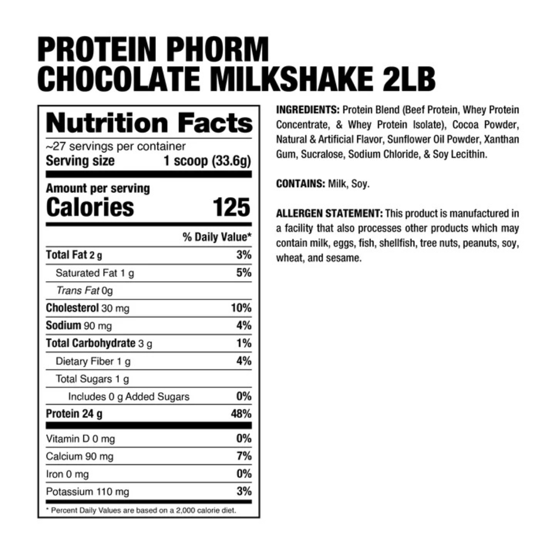 PROTEIN PHORM 2 LBS DRAGON PHARMA - SDMsuplementos.com