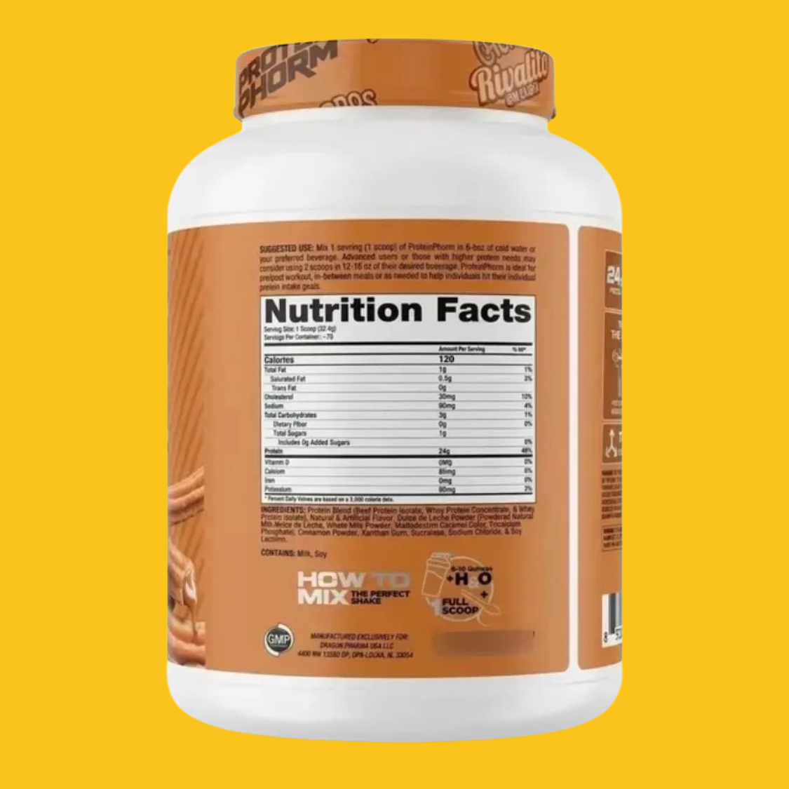 PROTEIN PHORM 5 LBS DRAGON PHARMA - SDMsuplementos.com