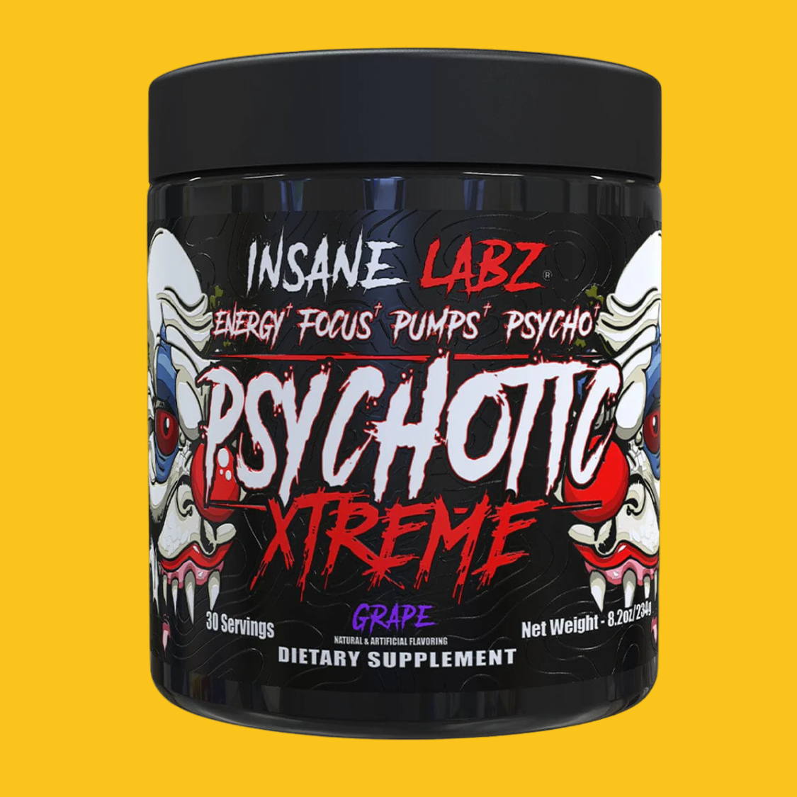 PSYCHOTIC XTREME 30 SERV INSANE LABZ - SDMsuplementos.com