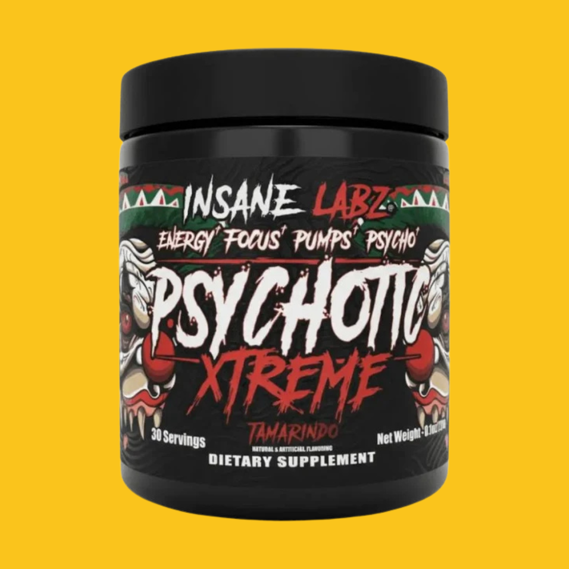 PSYCHOTIC XTREME 30 SERV INSANE LABZ - SDMsuplementos.com