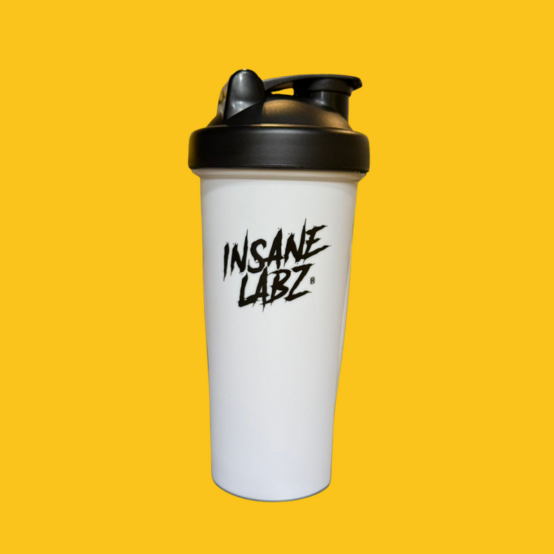 SHAKER INSANE LABZ BLANCO TAPA NEGRO 660 ML