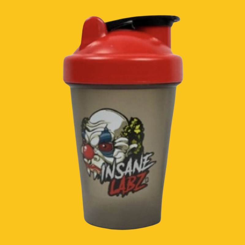 SHAKER INSANE NEGRO TAPA ROJA 400 ML 14 OZ INSANE LABZ