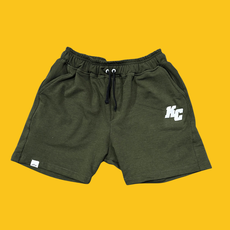 SHORT BERMUDA CORTO VERDE MILITAR KC UNITALLA KONG CLOTHING