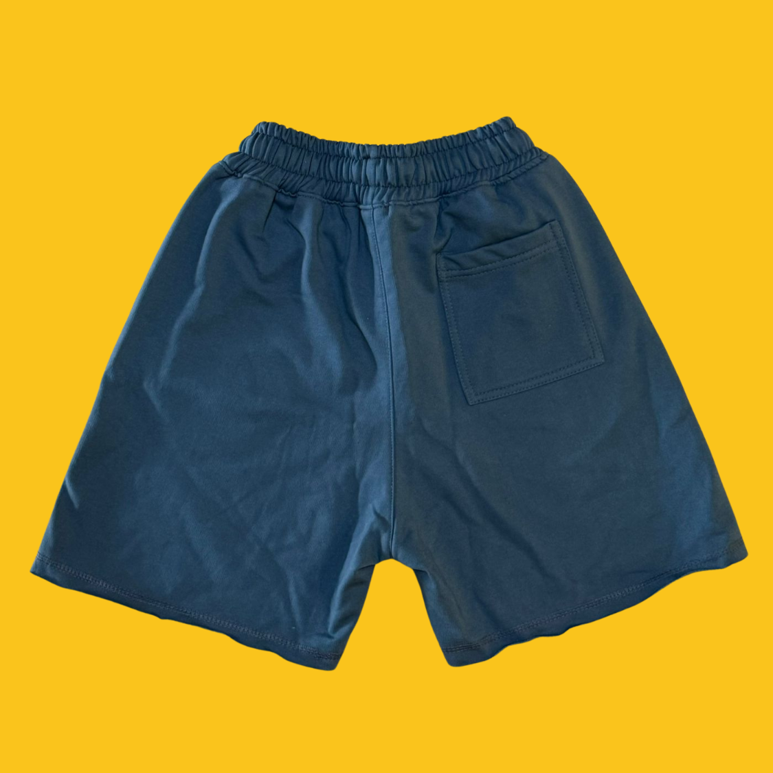 SHORT BERMUDA DE FELPA GOTHIC LOGO KONG AZUL OCEANO UNITALLA KONG CLOTHING