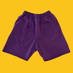 SHORT BERMUDA DE FELPA GOTHIC LOGO KONG MORADO UNITALLA KONG CLOTHING