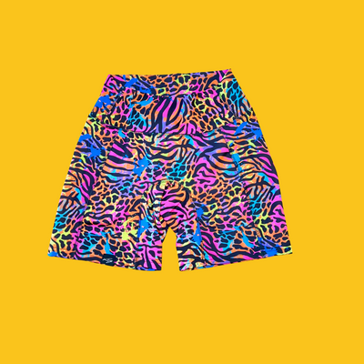 SHORT CORTO PARA MUJER ANIMAL PRINT COLORS KONG CLOTHING