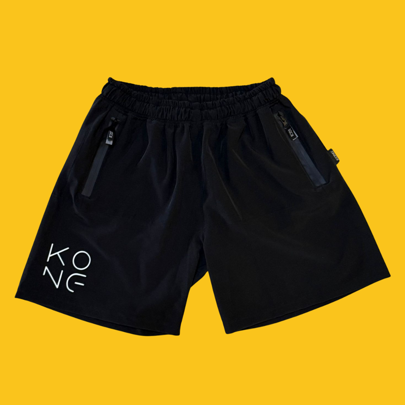 SHORT CORTO NILON NEGRO UNITALLA KONG CLOTHING