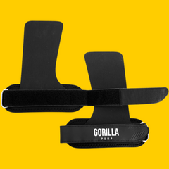 STRAPS GRIPS CON CALLERA NEGRO DE NEOPRENO GORILLA PUMP