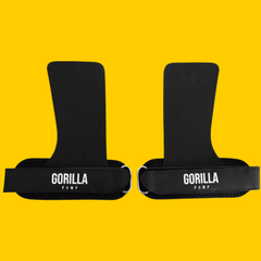 STRAPS GRIPS CON CALLERA NEGRO DE NEOPRENO GORILLA PUMP