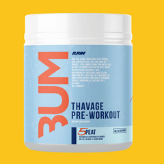 THAVAGE PRE WORKOUT 40 SERV CBUM X RAW NUTRITION
