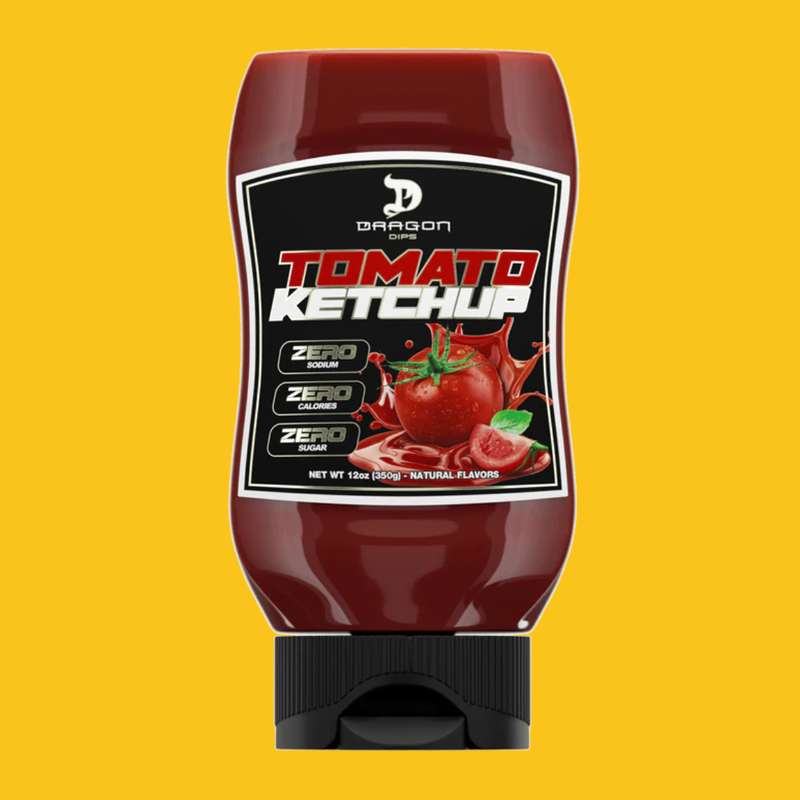 DRAGON DIPS TOMATO KETCHUP 350 GRS DRAGON PHARMA - SDMsuplementos.com