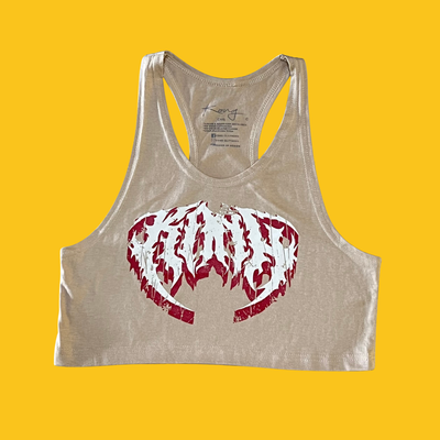 TOP CORTO OLIMPICO KONG BEIGE KONG CLOTHING