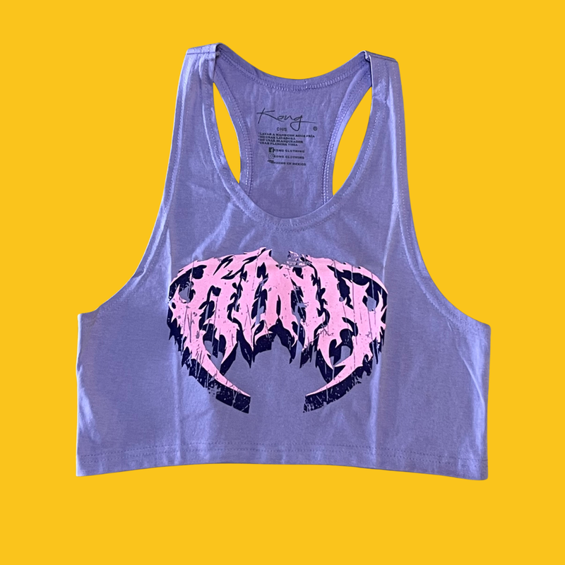 TOP CORTO OLIMPICO KONG MORADO KONG CLOTHING