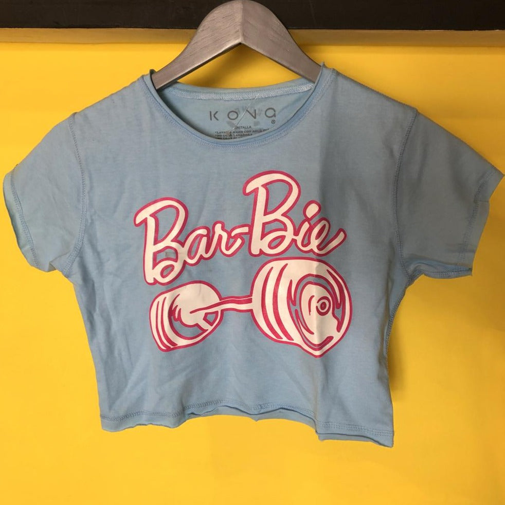 TOP BARBIE FIT AZUL CHICO KONG CLOTHING