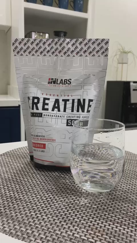CREATINA MONOHIDRATADA PURA 500 GMS INLABS NUTRITION