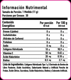 COLAGENO HIDROLIZADO 330 GMS LIMIT-X