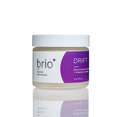 CREMA RELAJANTE PARA DORMIR CON CBD, MELATONINA Y GABA DRIFT CREAM 2 OZ BRIO
