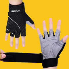 GUANTES CON MUÑEQUERA HURACAN SPORT
