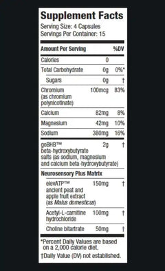 KETO ELITE 60 CAPS MUSCLETECH
