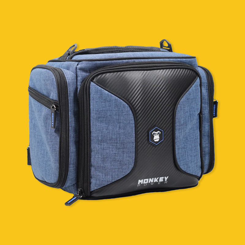 LONCHERA MONKEY PACK 2.0 AZUL MONKEY POWER