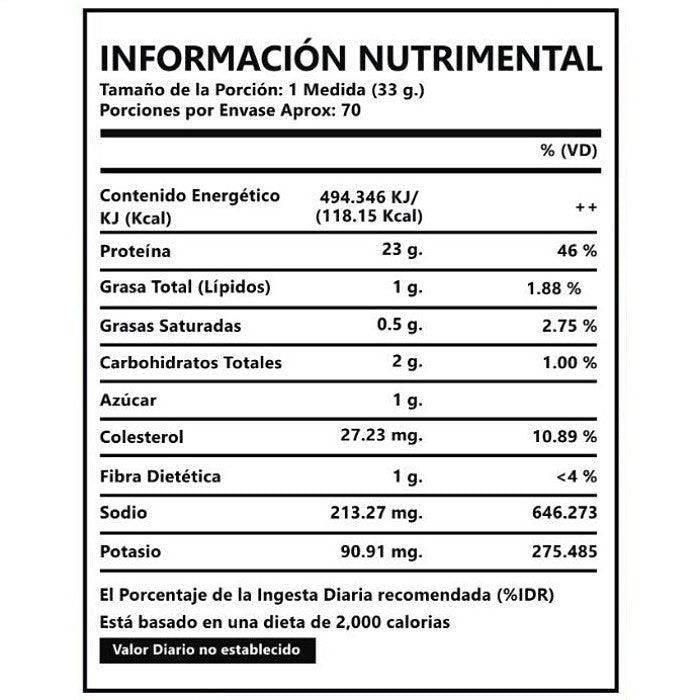 100% WHEY PROTEIN 5 LBS INLABS NUTRITION - SDM Suplementos Deportivos