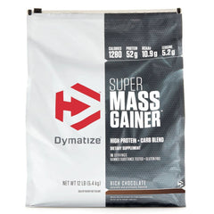 SUPER MASS GAINER 12 LBS DYMATIZE - SDM Suplementos Deportivos