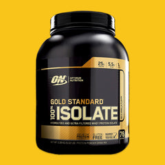 GOLD STANDARD 100% ISOLATE 5 LBS OPTIMUM NUTRITION - SDMsuplementos.com