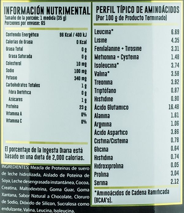 HYDROTEIN 5 LBS ADVANCE NUTRITION - SDM Suplementos Deportivos