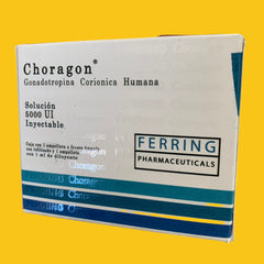 CHORAGON GONADOTROPINA CORIONICA HUMANA 5000UI FERRING PHARMACEUTICALS