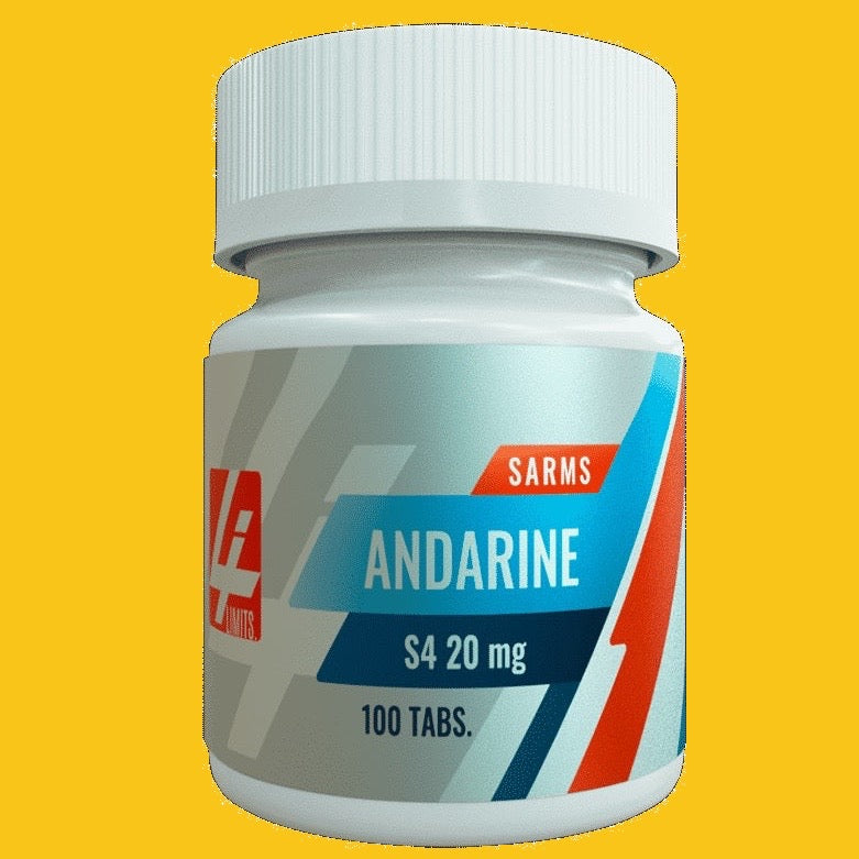 ANDARINE SARMS S4 20MG-100 TABS 4 LIMITS