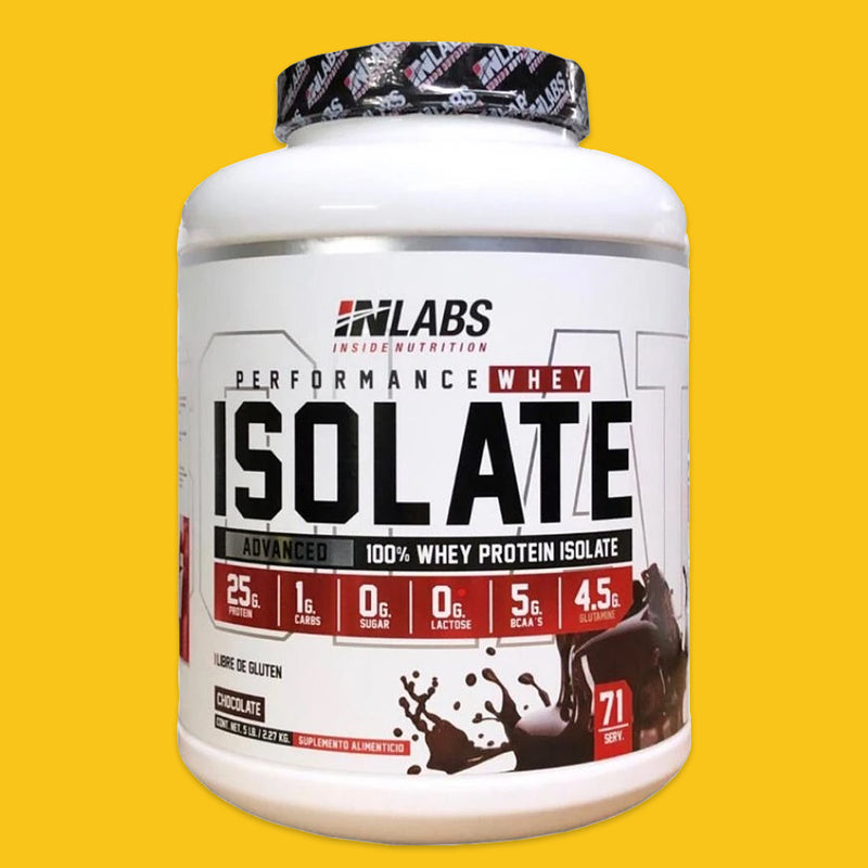 ISOLATE WHEY PROTEIN 5 LBS INLABS NUTRITION - SDMsuplementos.com