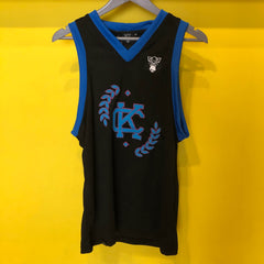 JERSEY NEGRO CON AZUL KONG CLOTHING